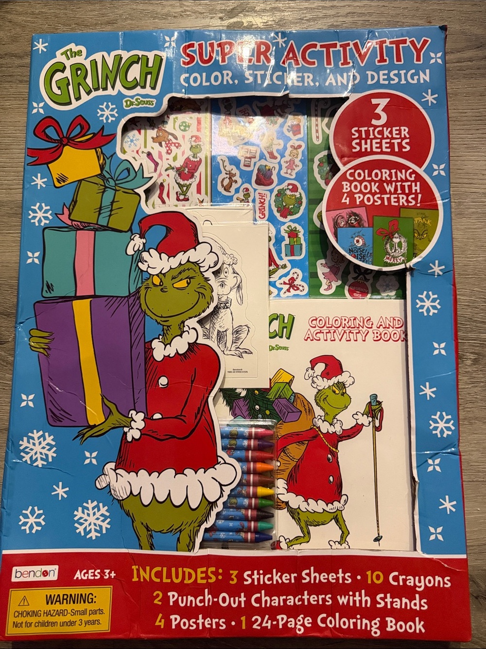 The Grinch Super Activity Set - Blue -